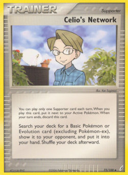 Celio's Network - EX Crystal Guardians (Uncommon) [CG-73]
