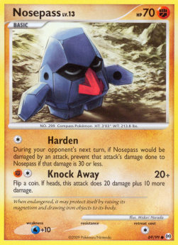 Nosepass Lv.13 - Arceus (Common) [AR-69]