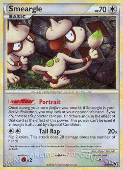 Smeargle - Undaunted (Holo Rare) [UD-8]