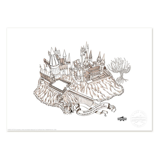 Harry Potter: Magic at Home at Hogwarts - Stampa d'Arte
