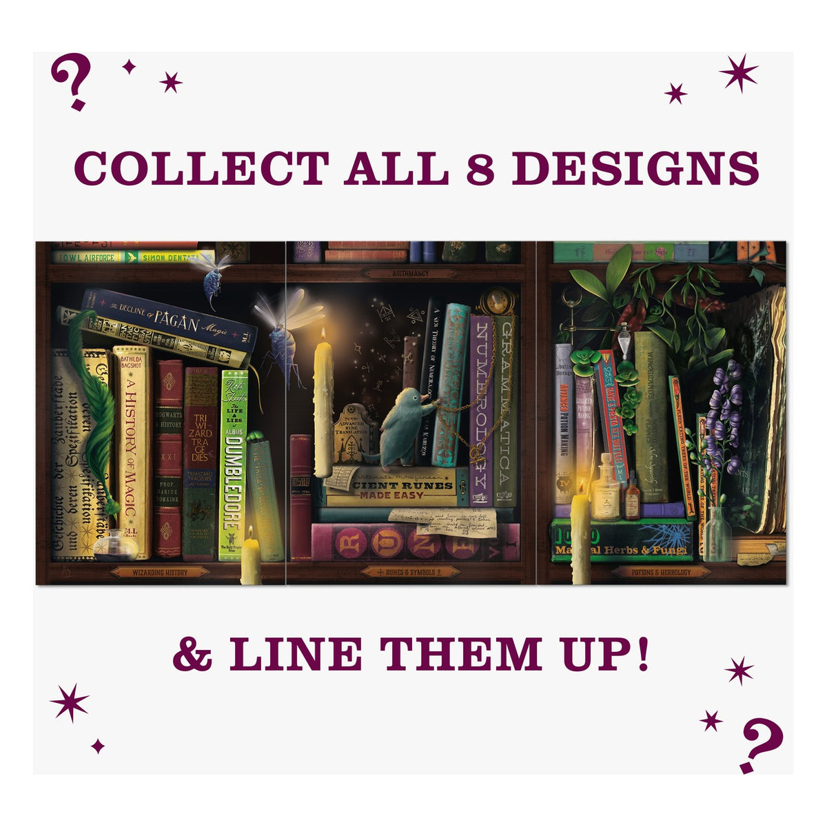 Harry Potter: Serie 03, Wizarding Library - Cartolina Misteriosa
