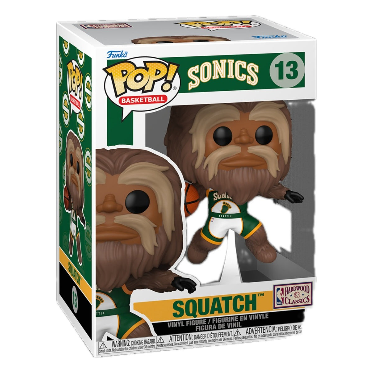Squatch (Sonics) - Funko Pop NBA