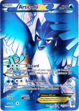 Articuno EX - Plasma Storm (Ultra Rare) [PLS-132]