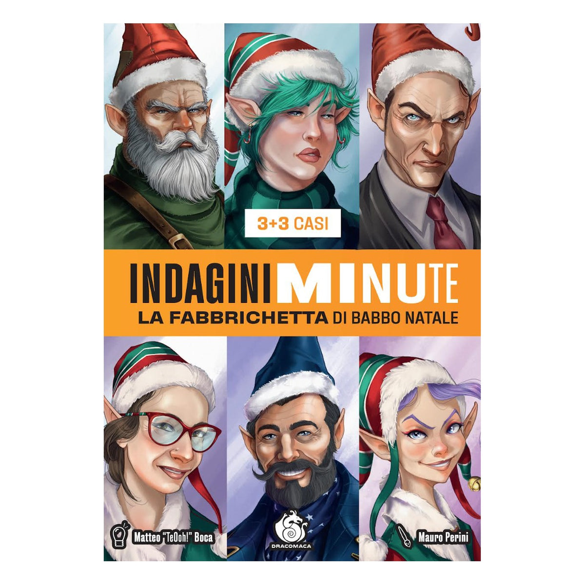 Indagini Minute: La Fabbrichetta di Babbo Natale - Gioco da Tavolo (ITA)