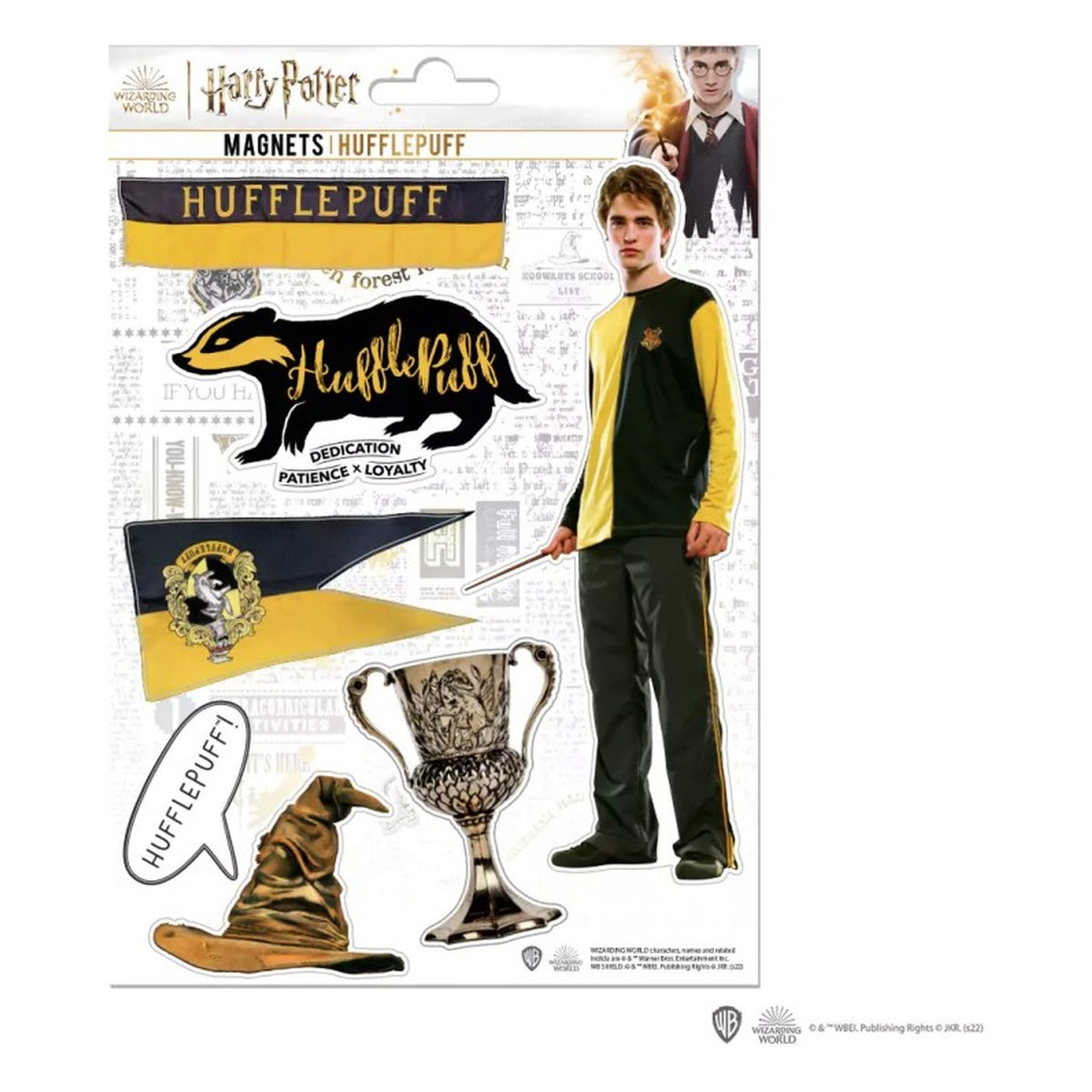 Set Magneti in Spugna Tassorosso - Harry Potter