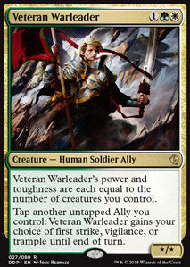 Veteran Warleader - Duel Decks: Zendikar vs. Eldrazi (Rare) [DDP-27]