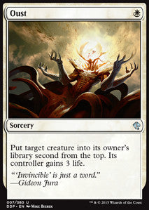 Oust - Duel Decks: Zendikar vs. Eldrazi (Uncommon) [DDP-7]