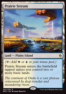 Prairie Stream - Battle for Zendikar (Rare) [BFZ-241]