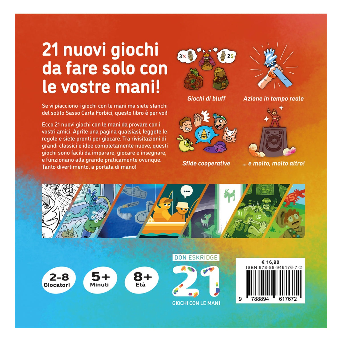 21 Giochi con le Mani - Gioco da Tavolo (ITA)