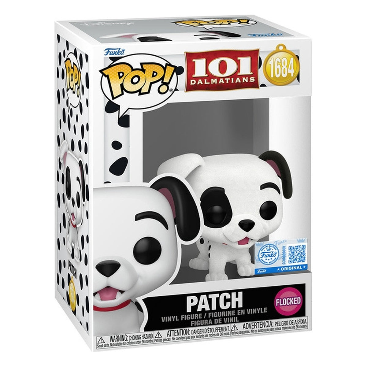 Patch (Flocked) - Funko Pop Disney La Carica dei 101