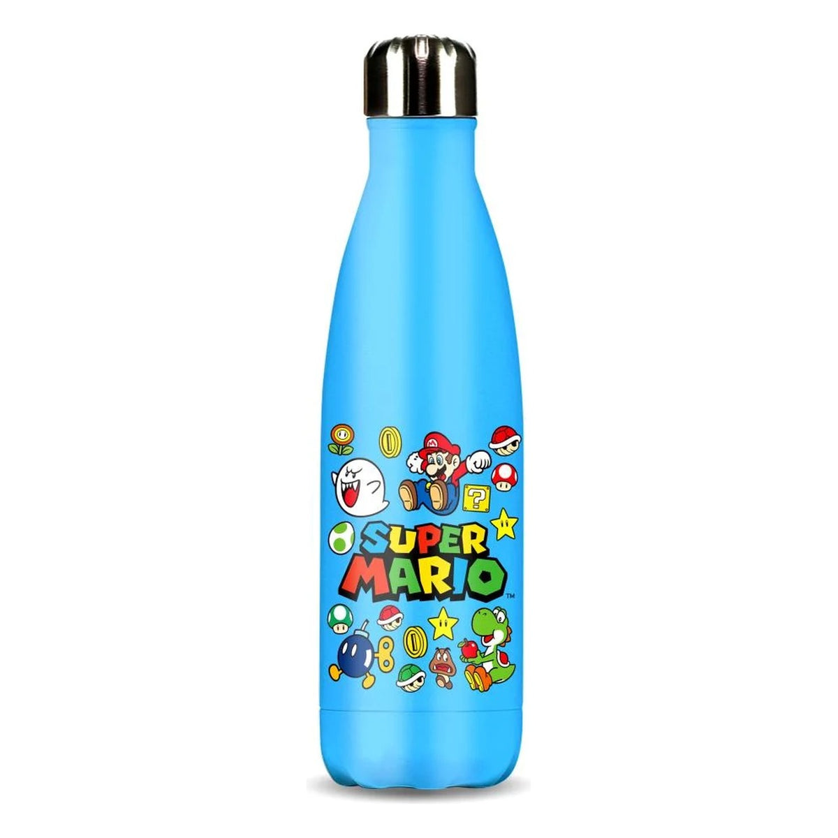Borraccia in Alluminio 600 ml - Super Mario