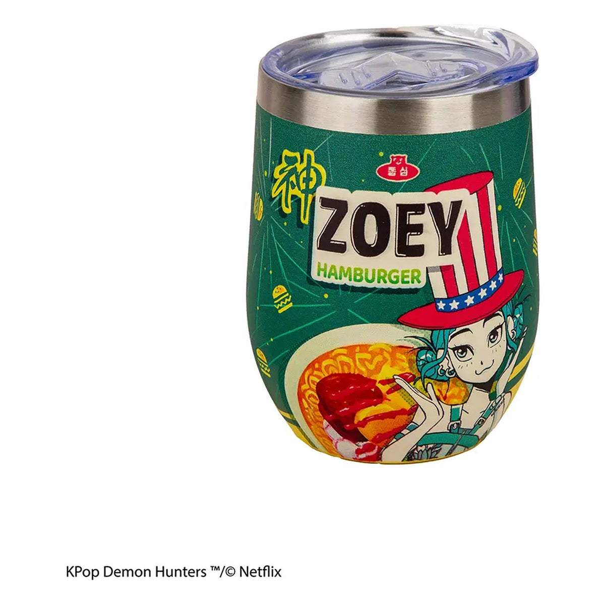 Tazza da Viaggio Termica Zoey Hamburger - KPop Demon Hunters