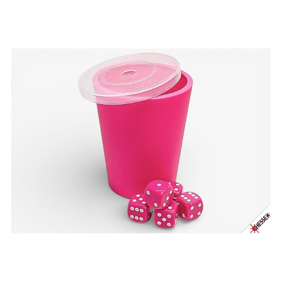 Chessex Cup O Dice Neon Pink - Gioco di Dadi