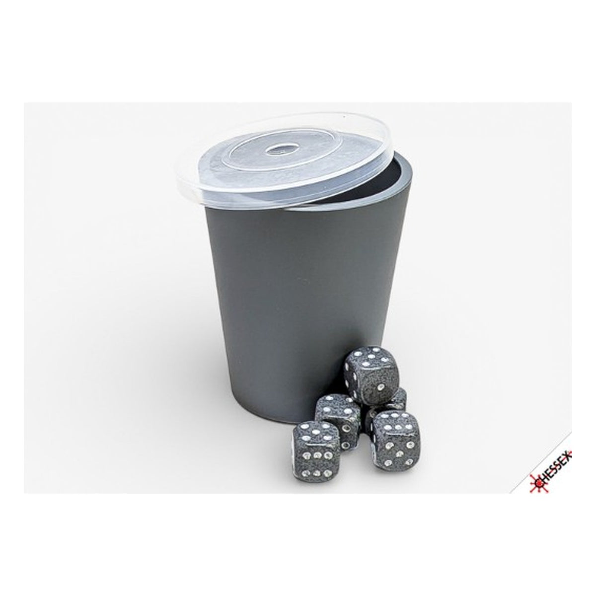 Chessex Cup O Dice Grigio - Gioco di Dadi
