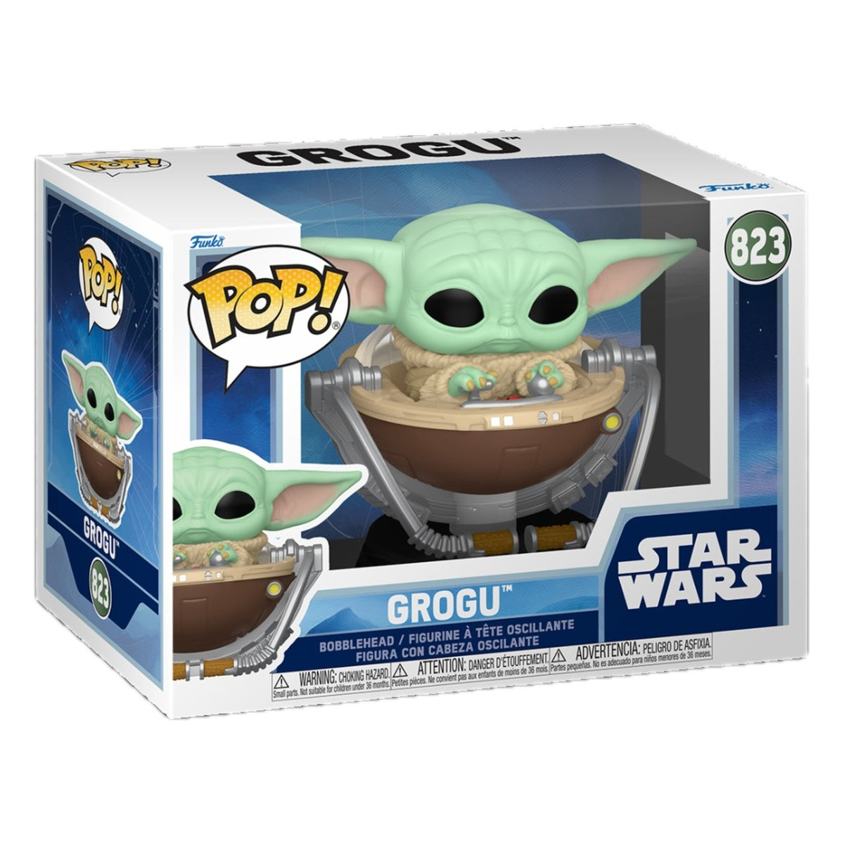 Funko Pop Grogu (In Pram) #823 - Figura in Vinile
