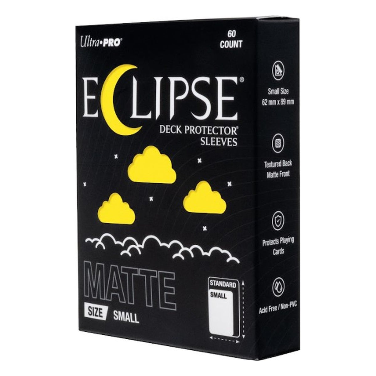 Eclipse Deck Protector Small Opache Lemon Yellow - 60 Bustine