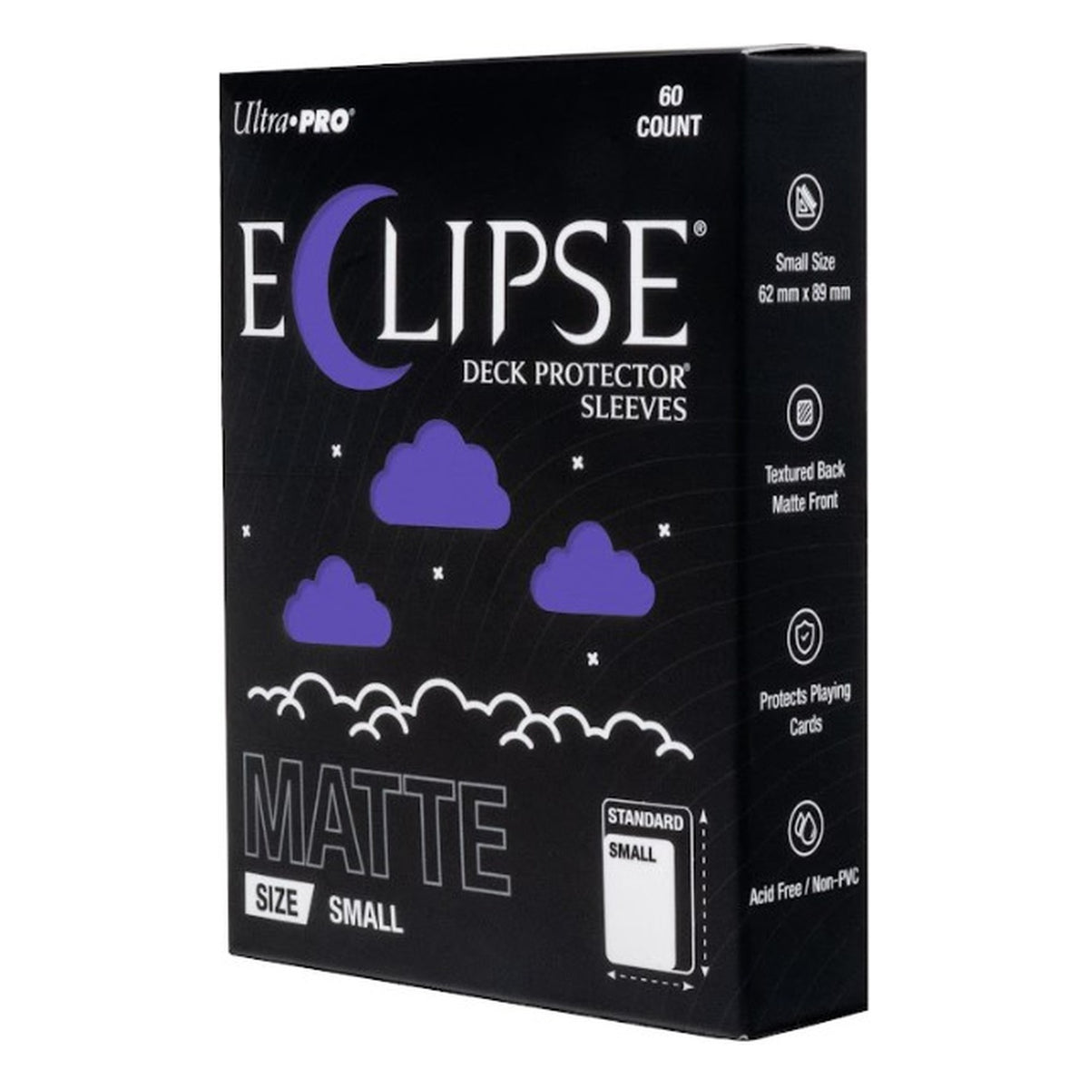 Eclipse Deck Protector Small Opache Royal Purple - 60 Bustine