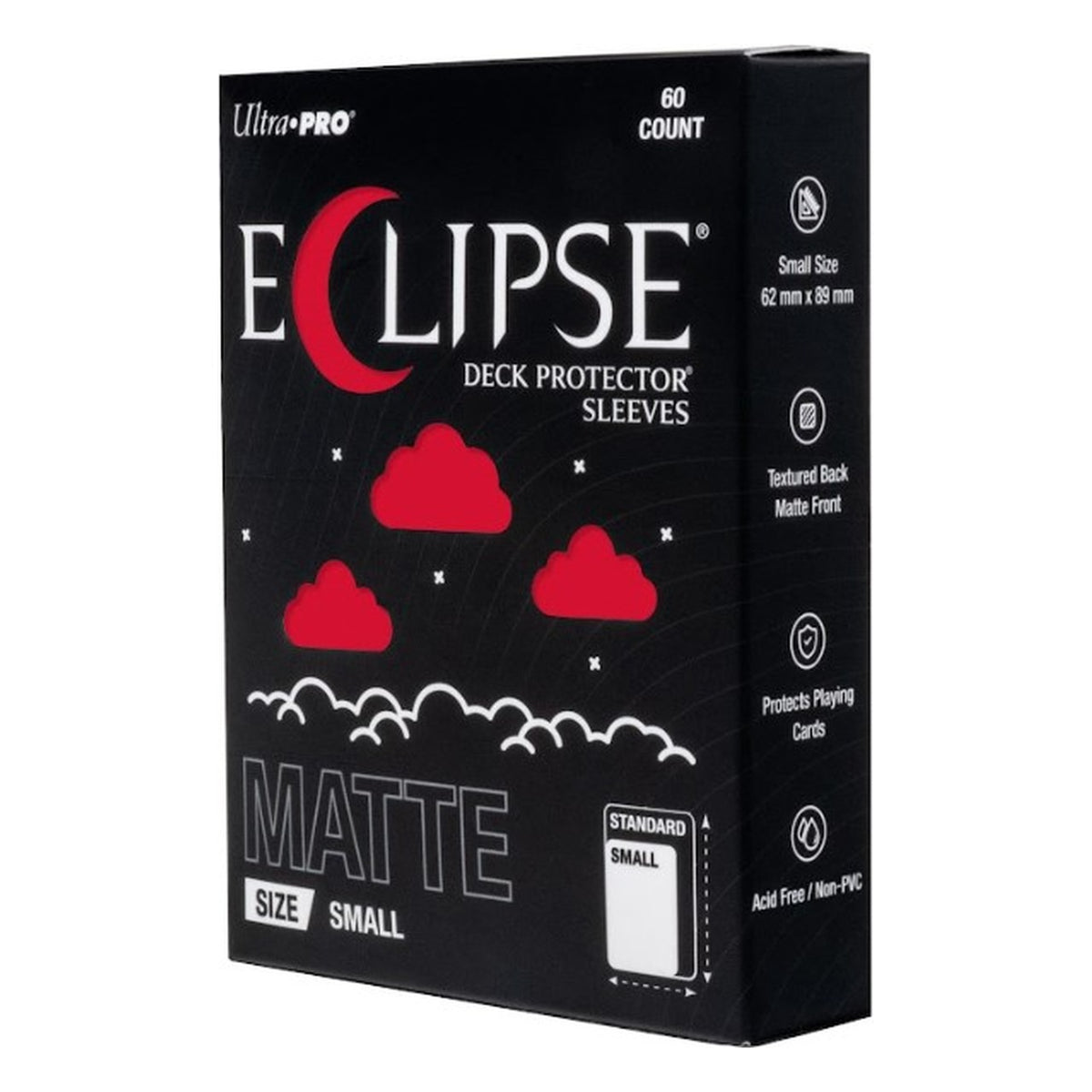 Eclipse Deck Protector Small Opache Apple Red - 60 Bustine
