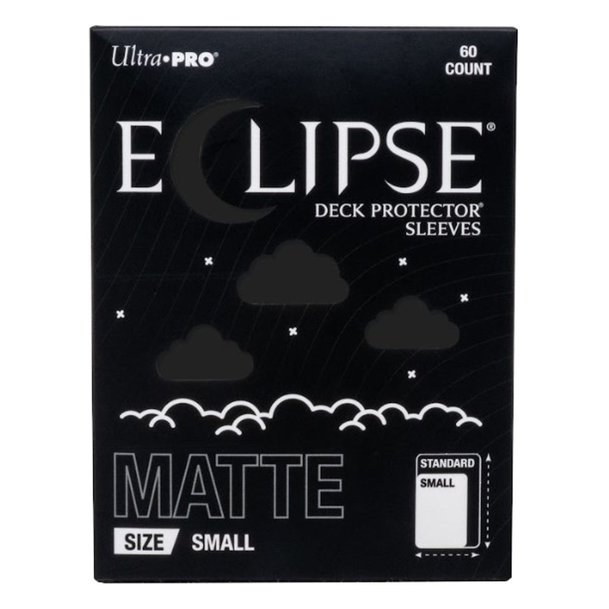 Eclipse Deck Protector Small Opache Jet Black - 60 Bustine