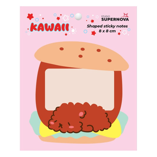 Sticky Notes Sagomate: Burger