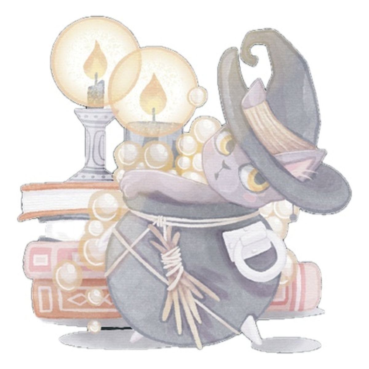 Sticky Notes Sagomate: Witchy Cat