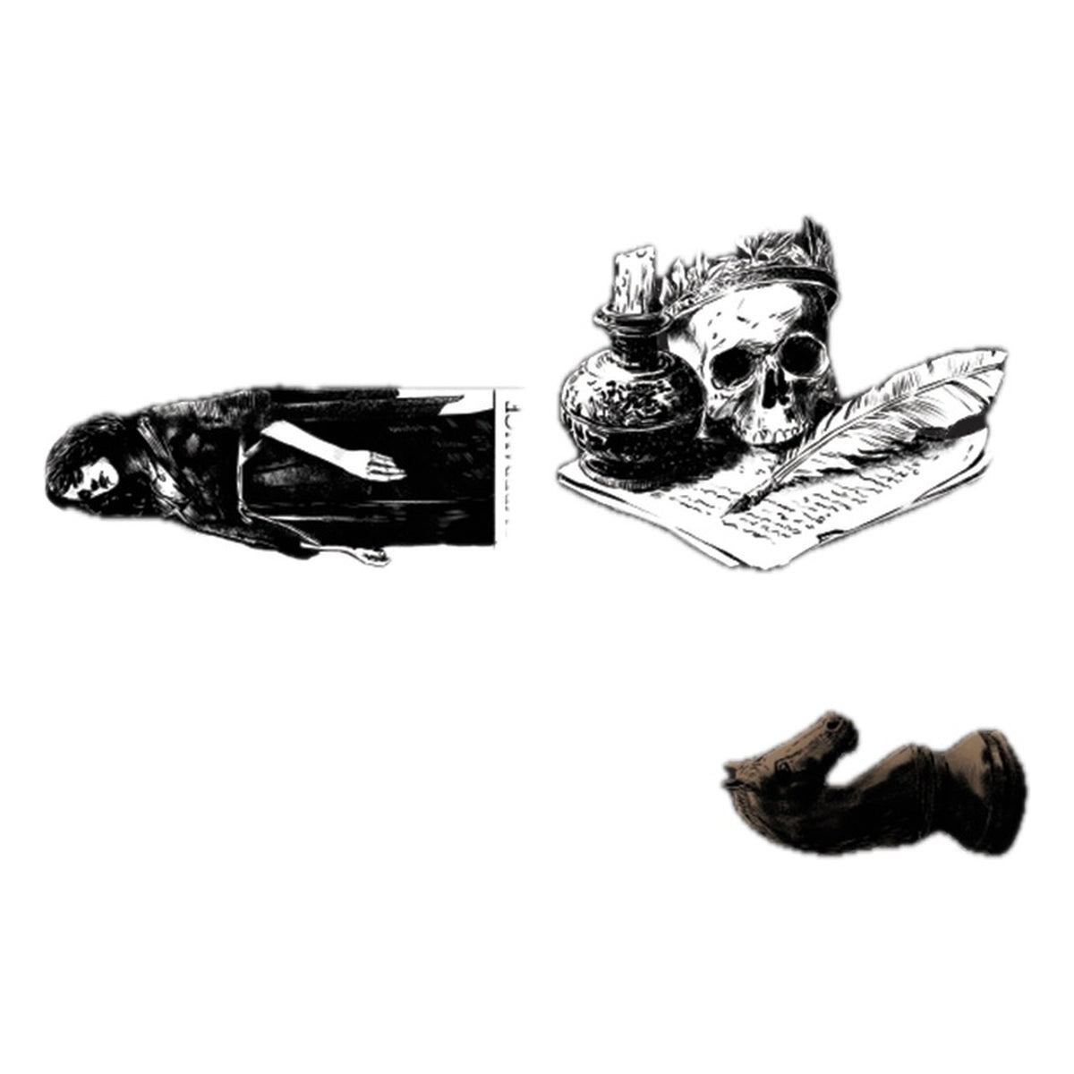 Set Sticker: Dark Academia 2