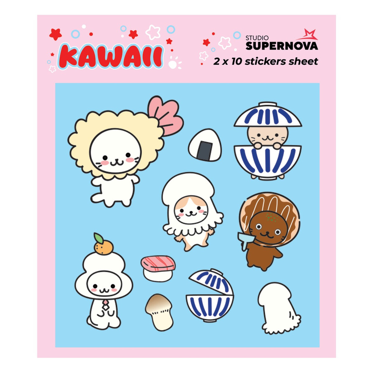Set Sticker: Kawaii 1