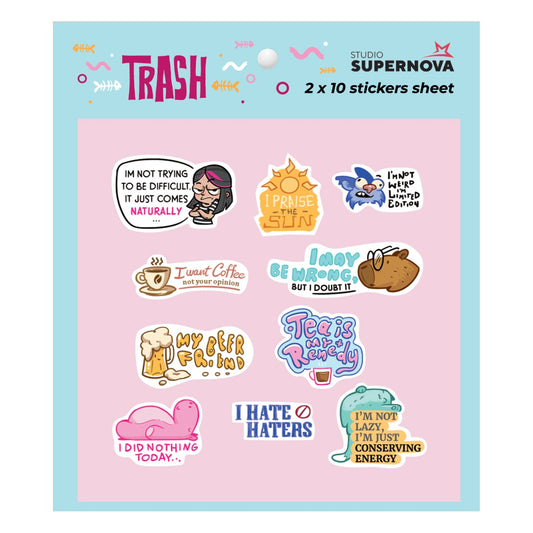 Set Sticker: Trash 3