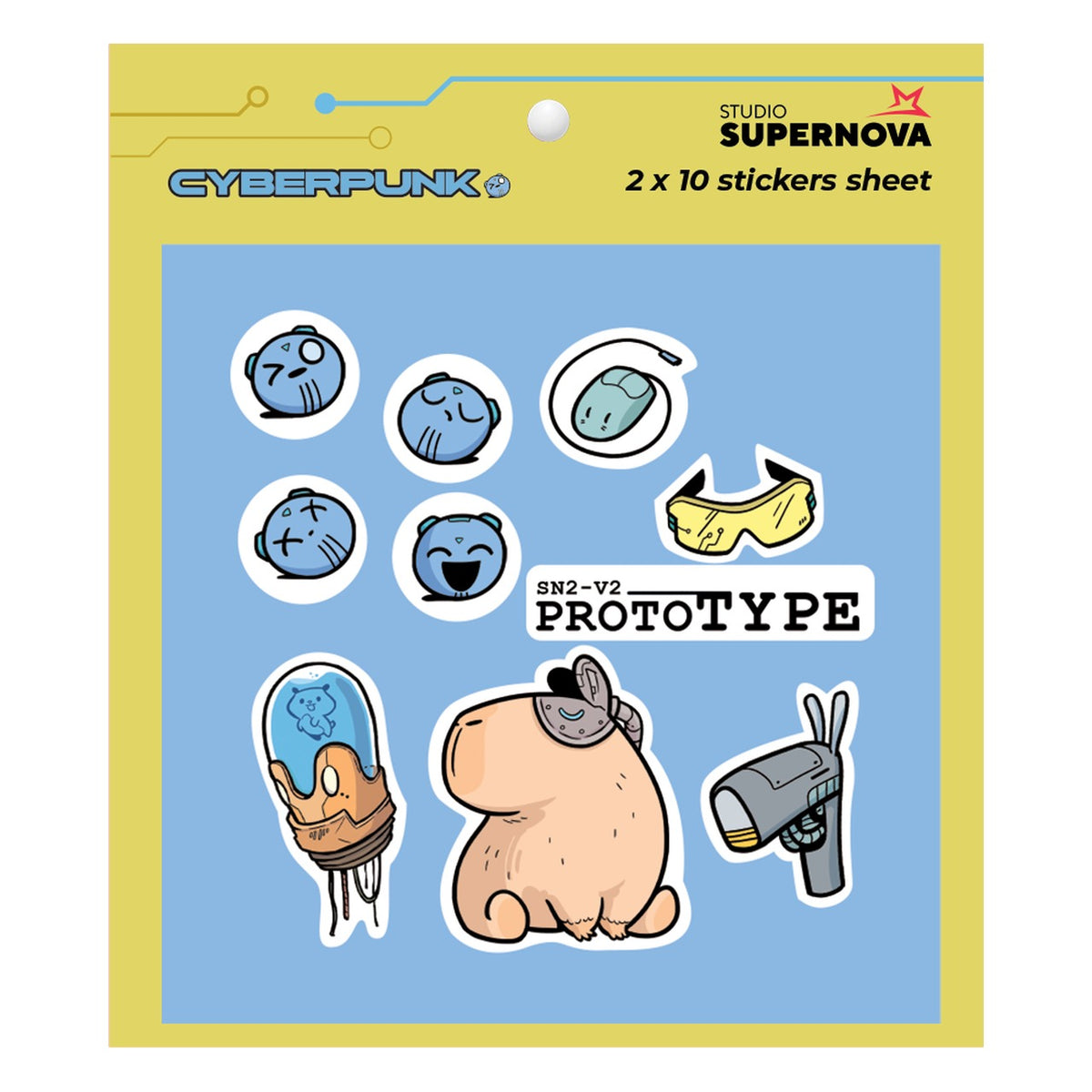 Set Sticker: Cyberpunk 3