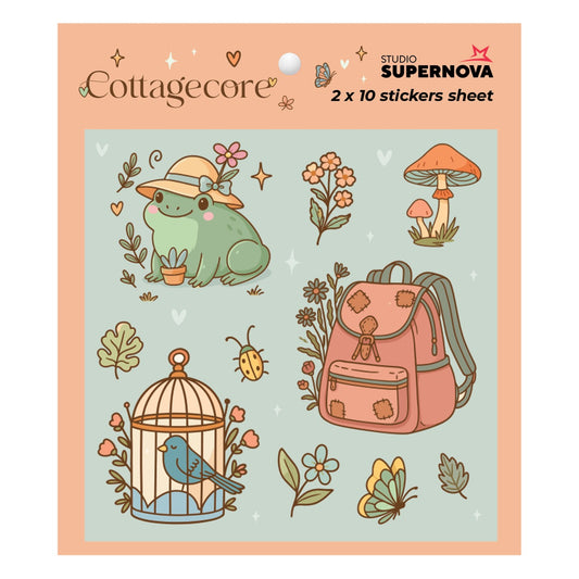 Set Sticker Cottagecore 1 - Sticker