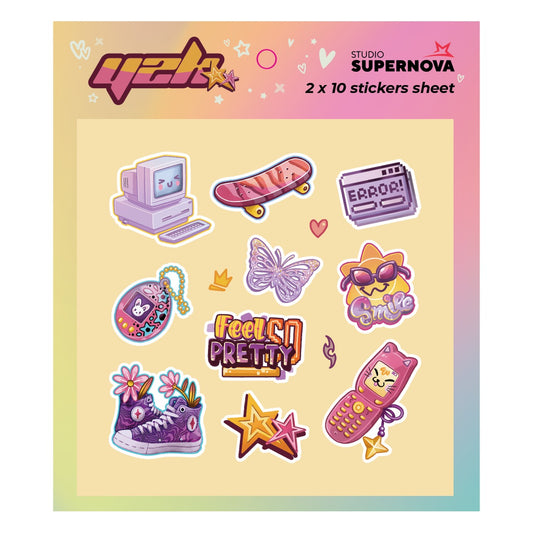 Set Sticker Y2K 1 - Sticker