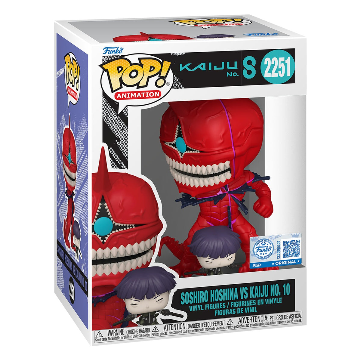 Funko Pop Hoshina & Kaiju - Esclusiva Funside - Figura in Vinile