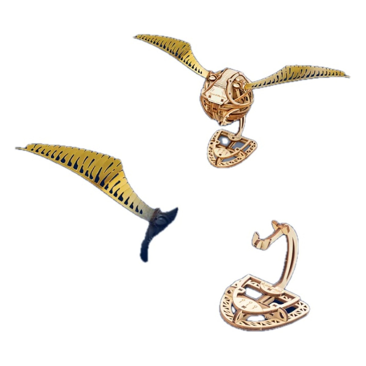 Harry Potter Magic Collectibles: Golden Snitch - Scena in Legno
