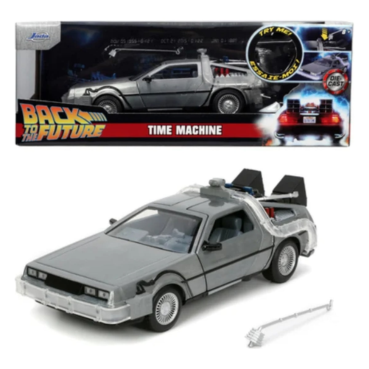 Ritorno al Futuro 1: DeLorean Scala 1:24 - Modellino