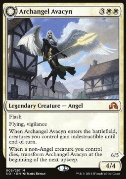 Archangel Avacyn / Avacyn, the Purifier - Shadows over Innistrad (Mythic) [SOI-5]