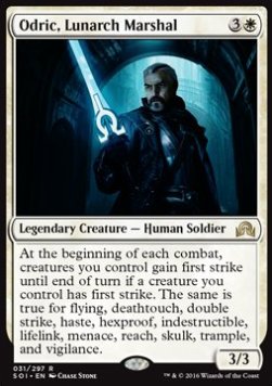 Odric, Lunarch Marshal - Shadows over Innistrad (Rare) [SOI-31]