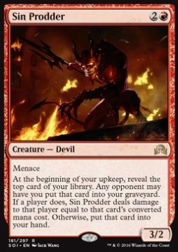 Sin Prodder - Shadows over Innistrad (Rare) [SOI-181]