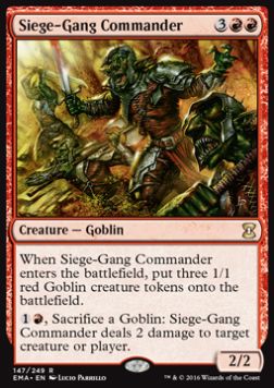Siege-Gang Commander - Eternal Masters (Rare) [EMA-147]