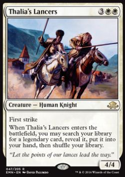 Thalia's Lancers - Eldritch Moon (Rare) [EMN-47]