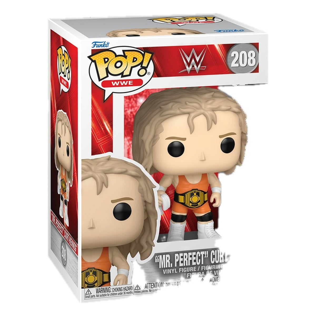 Funko Pop Mr. Perfect Curt Hennig #208 - Figura in Vinile