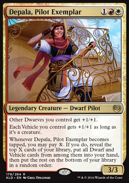 Depala, Pilot Exemplar - Kaladesh (Rare) [KLD-178]