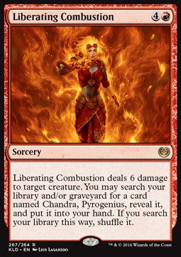 Liberating Combustion - Kaladesh (Rare) [KLD-267]