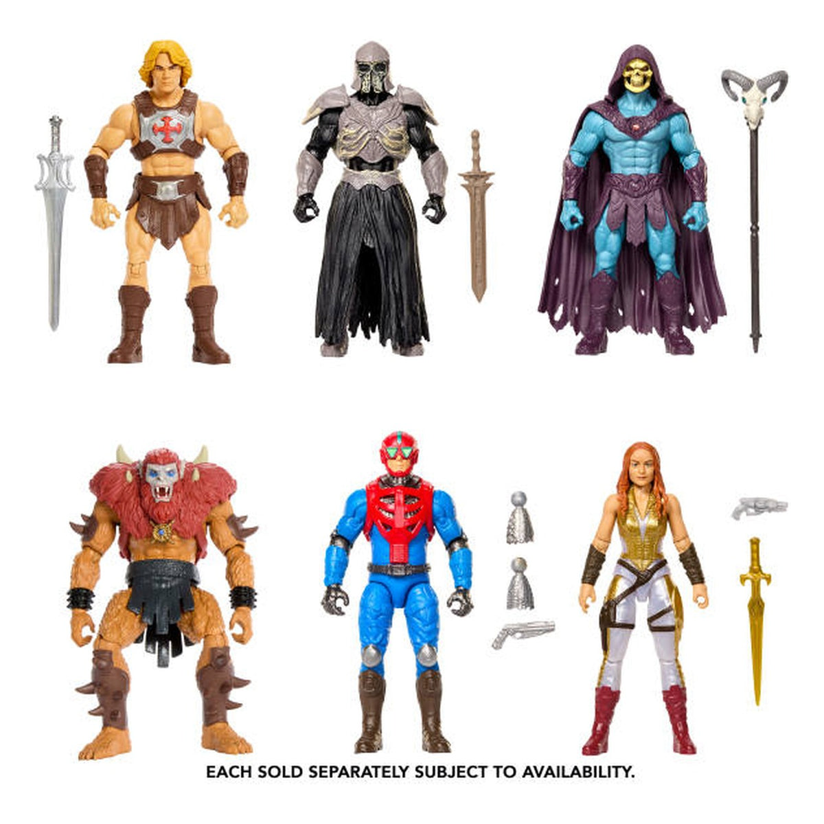 Masters of the Universe Movie V2 - Action Figure Assortimento 4 pezzi