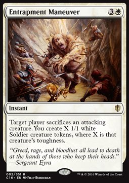 Entrapment Maneuver - Commander 2016 (Rare) [C16-2]
