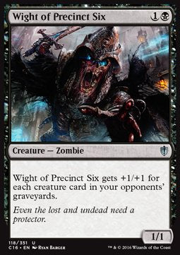 Wight of Precinct Six - Commander 2016 (Uncommon) [C16-118]