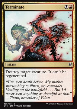 Terminate - Commander 2016 (Common) [C16-225]