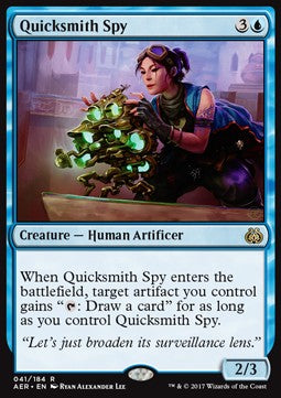 Quicksmith Spy - Aether Revolt (Rare) [AER-41]