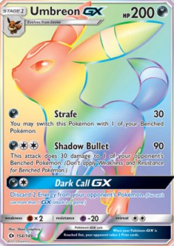 Umbreon GX - Sun & Moon (Secret Rare) [SUM-154]