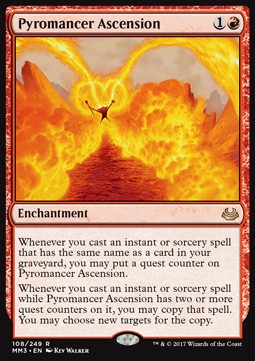 Pyromancer Ascension - Modern Masters 2017 (Rare) [MM3-108]