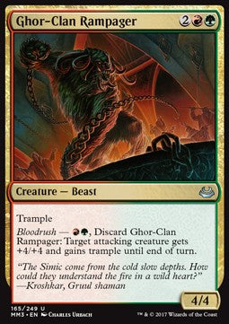 Ghor-Clan Rampager - Modern Masters 2017 (Uncommon) [MM3-165]